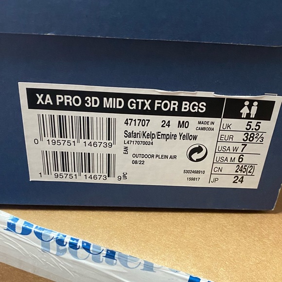 🔥 NEW Better™ Gift Shop / Salomon Advanced - XA PRO 3D MID GTX Mens 6 Wmns 7 🔥 - Picture 2 of 15